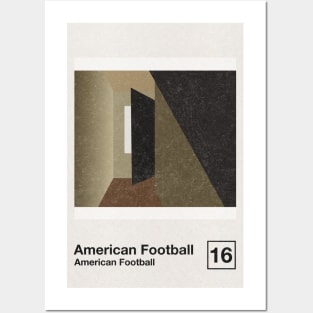 American Football 2 / Minimalist Style Graphic Poster Design Posters and Art